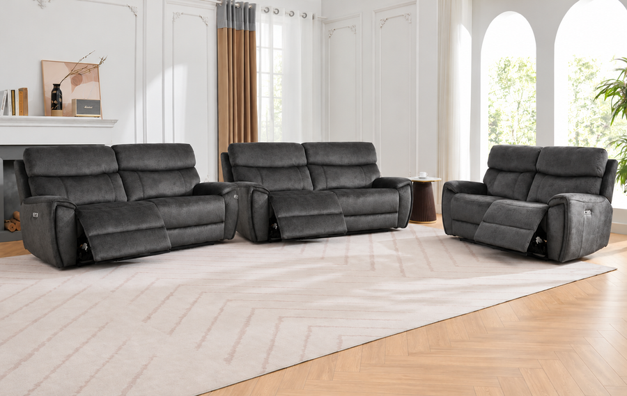 CLEARANCE SEVILLE 3 + 3 + 2 GRAPHITE