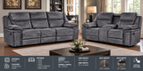 CLEARANCE 3 + 2 MILANO CHARCOAL