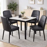 Amber Stone Top Dining Table