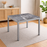 Amber Stone Top Dining Table