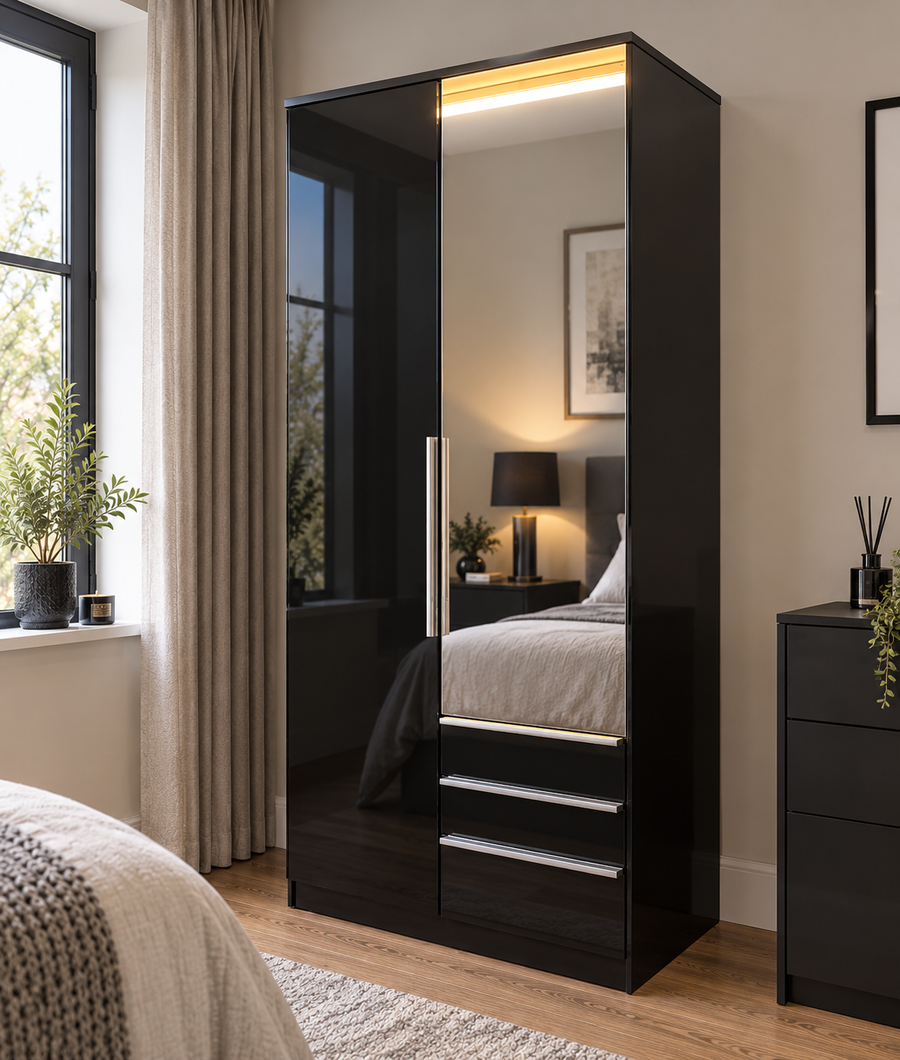 EA258 2 DOOR WARDROBE
