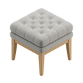 DESIGNER BENCH STOOL (matching feet)
