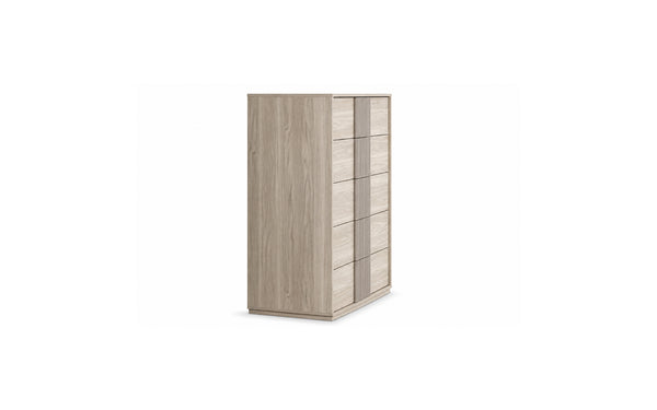 Dafne 5-Drawer Chest - Beige Van Guard