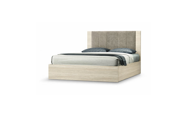Dafne Bed 150 (150x200 mattress) - Beige Van Guard