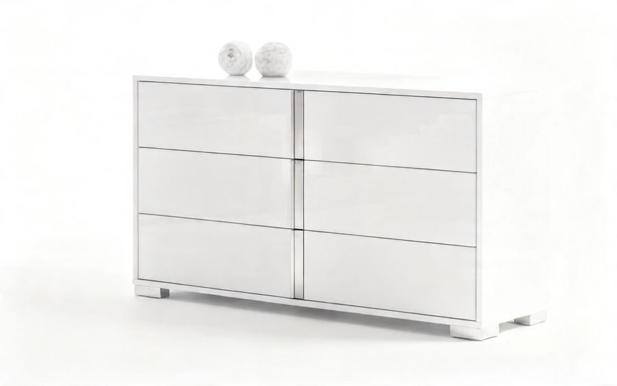San Marino Dresser - White