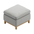 FLUTED BENCH STOOL (matching feet)