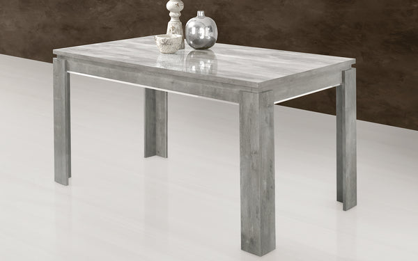 Alexa Fixed Table 160x90 - Light Grey