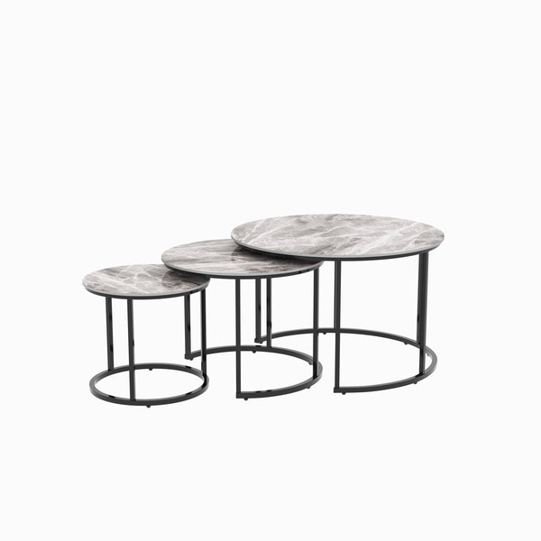 Modern Nesting Table Set (Set of 3)