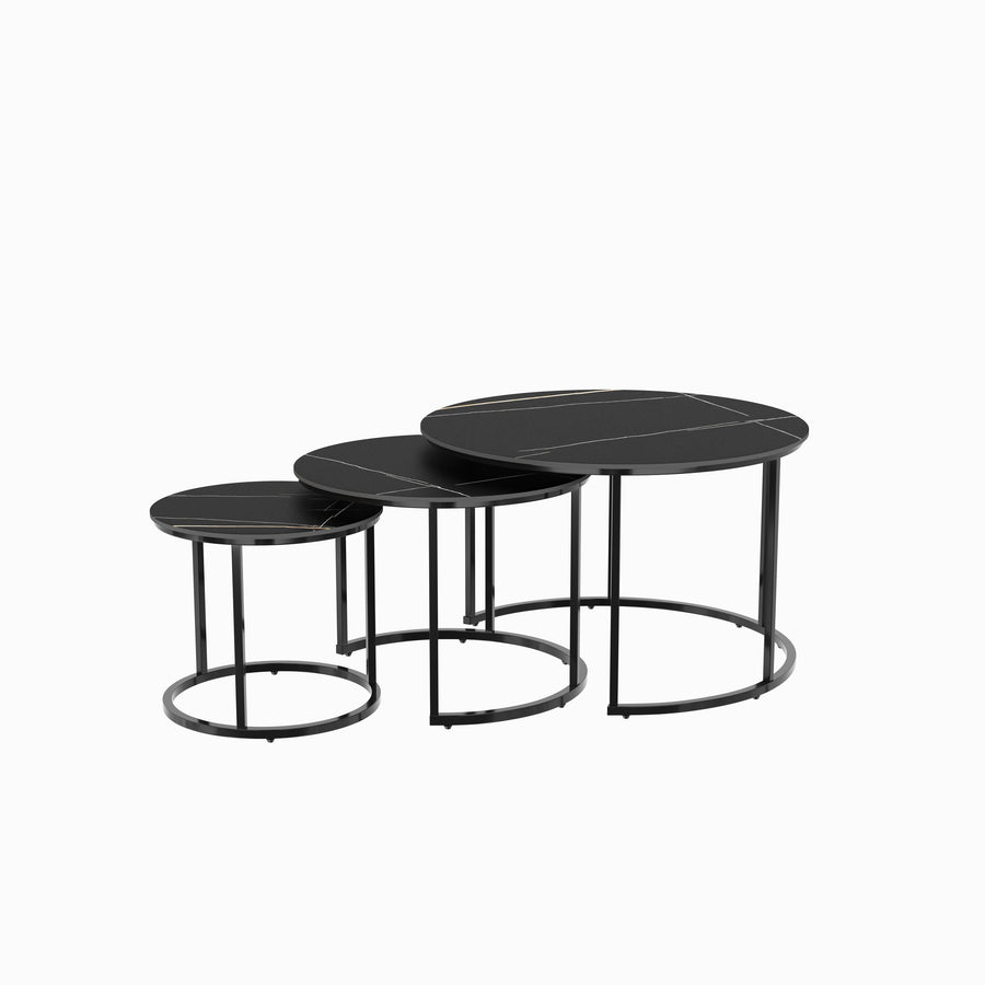 Modern Nesting Table Set (Set of 3)
