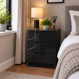 Derby 3 drawer Bedside