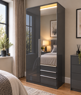 EA258 2 DOOR WARDROBE