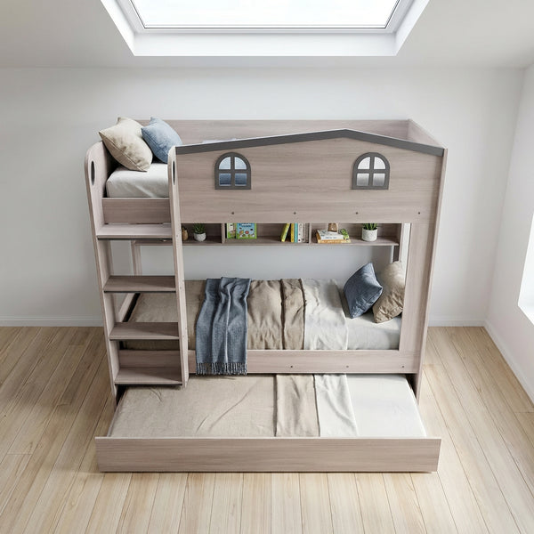 Hector Bunk Bed – Ash Grey