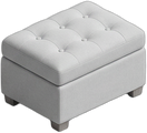 BUTTON TOP FIXED STOOL (matching feet)