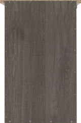 LISBON 2 DRAWER BEDSIDE - BLACK WOOD GRAIN
