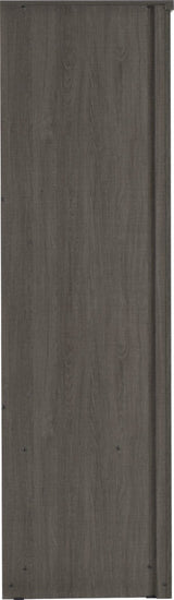 LISBON 3 DOOR WARDROBE - BLACK WOOD GRAIN