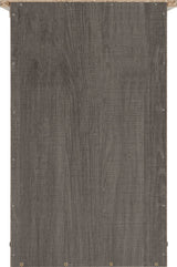LISBON 3 DRAWER BEDSIDE - BLACK WOOD GRAIN