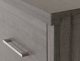 Lisbon 5 Drawer Chest (3+2) – Black Wood Grain Finish