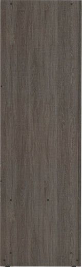 Lisbon 2 Door Sliding Wardrobe – Black Wood Grain Finish