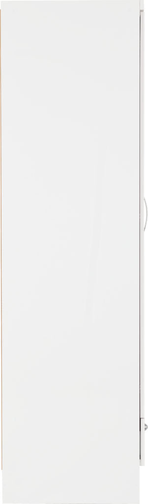 NEVADA 2 DOOR 1 DRAWER WARDROBE - WHITE GLOSS