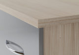 Nevada 5 Drawer Chest (3+2) – Grey Gloss & Light Oak Effect Veneer