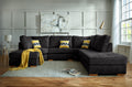 1 Centre Armless (40”) + 2 Wedges + 2 stools