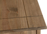 PANAMA 4 DRAWER CHEST - NATURAL WAX