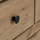 PANAMA 4 DRAWER CHEST - NATURAL WAX