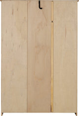 PANAMA 3 DOOR WARDROBE - NATURAL WAX