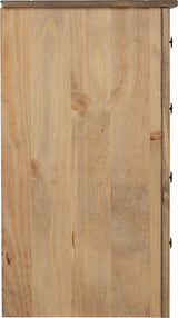 Panama 4 Drawer Chest (2+2) – Natural Wax Finish