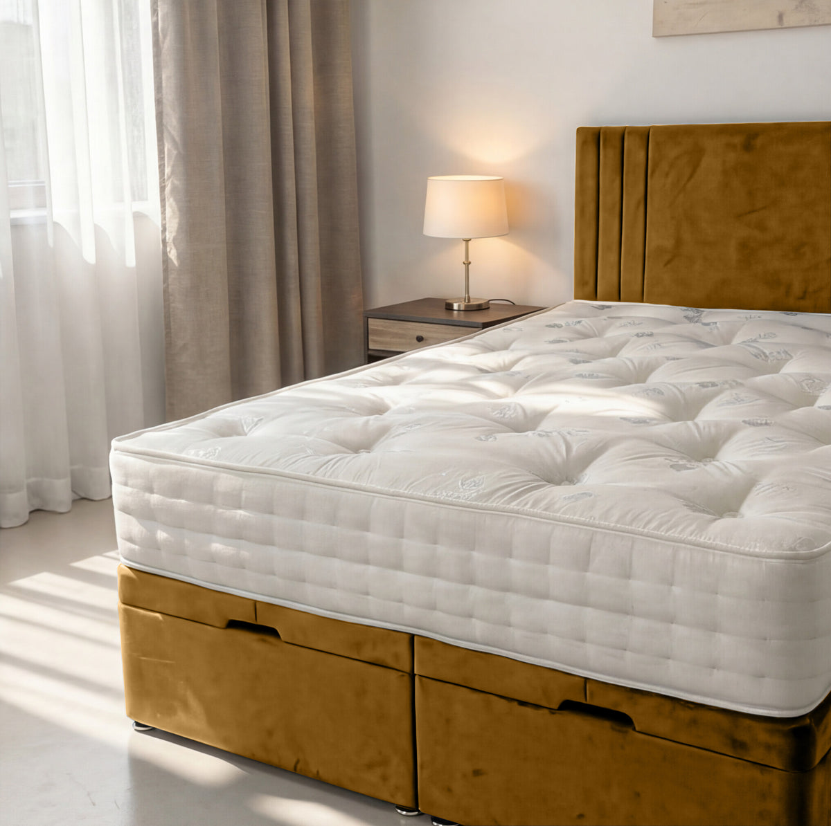 PL05 Plush Soft Velvet Mustard
