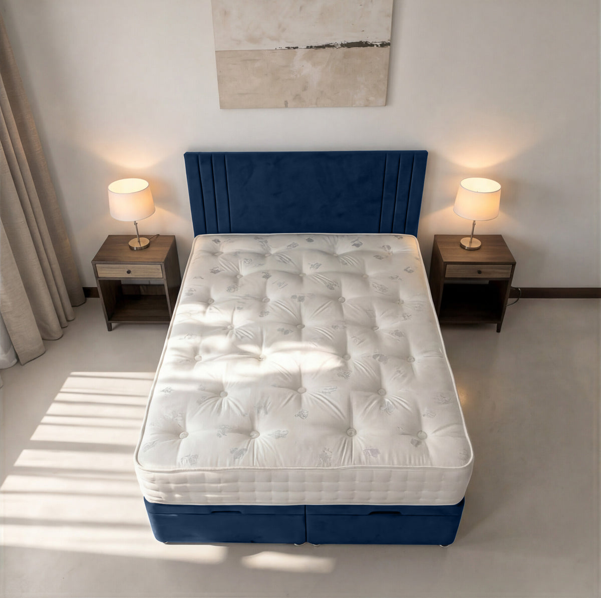 PL09 Plush Soft Velvet Blue