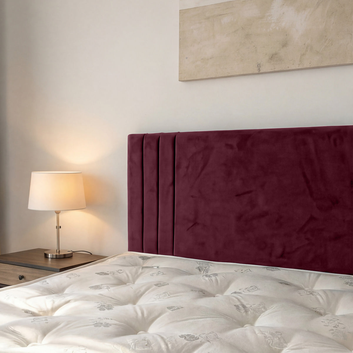 PL10 Plush Soft Velvet Claret