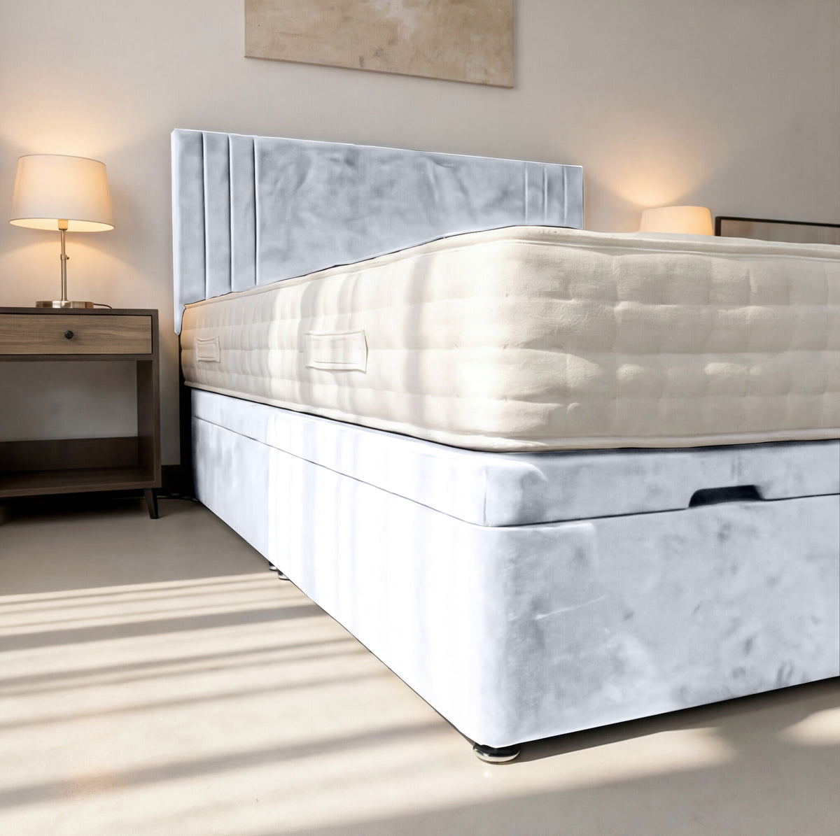 PL11 Plush Soft Velvet White