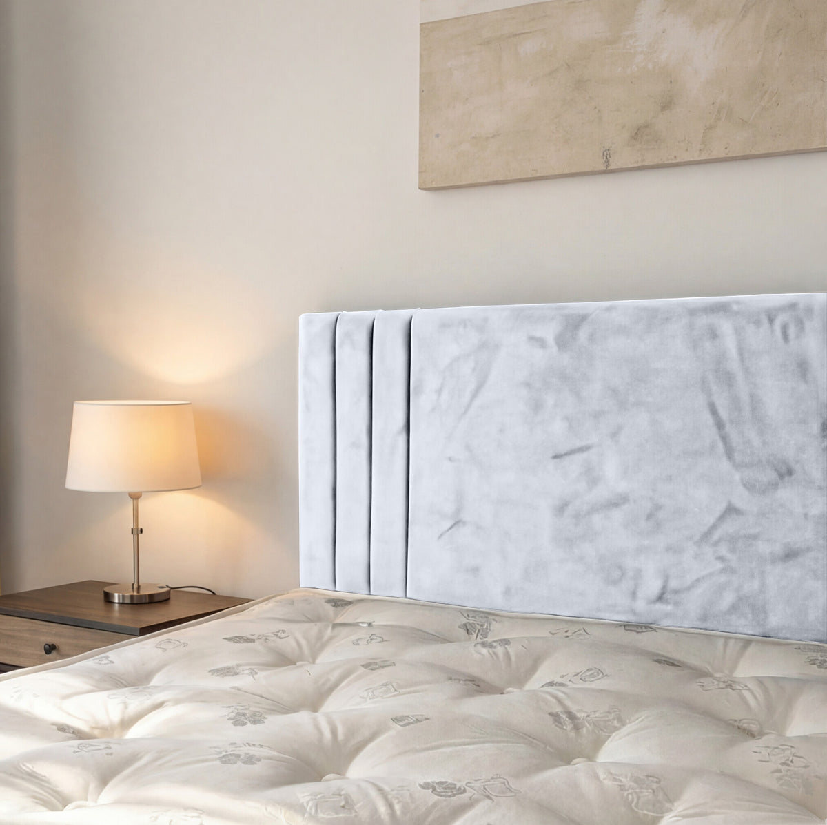 PL11 Plush Soft Velvet White