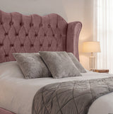 Victoria Wingback Upholstered Bed