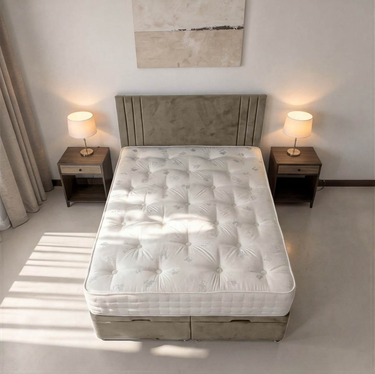 PL16 Plush Soft Velvet Mocca