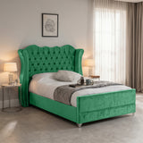 Victoria Wingback Upholstered Bed