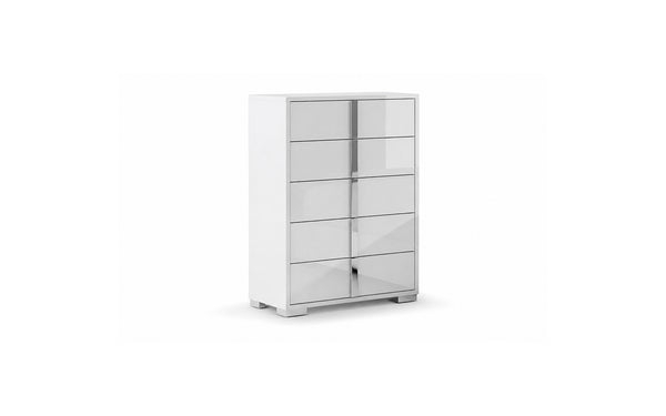 San Marino 5-Drawer Chest - White
