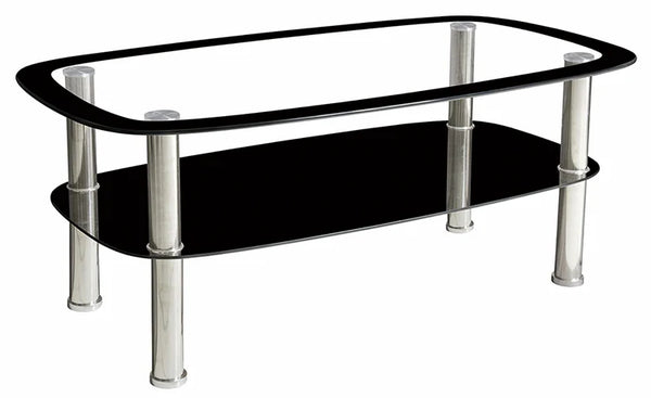 Budget Coffee Table with shelf