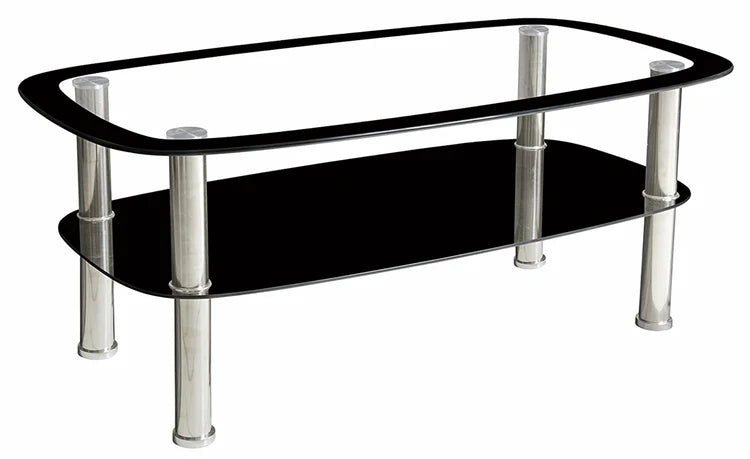 Budget Coffee Table with shelf