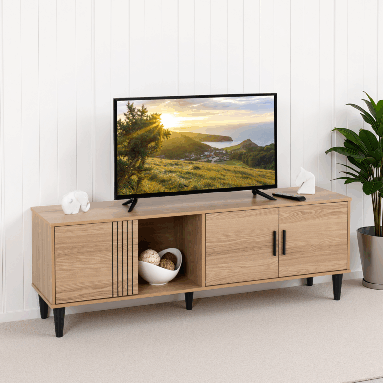 Tessa TV Cabinet Natural Oak Effect
