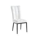White with Black Legs
