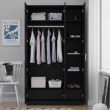 EA322 3 -DOOR DERBY GLOSSY WARDROBE