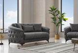 Doha Grey Sofa come bed