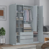 EA426 - Derby Tall 4 Door [ 3 Draws Outside ]