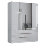 EA426 - Derby Tall 4 Door [ 3 Draws Outside ]