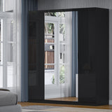 EA425 4 -DOOR DERBY GLOSSY WARDROBE