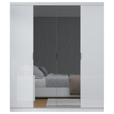 EA425 4 -DOOR DERBY GLOSSY WARDROBE