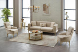 Beige / 3 Seater