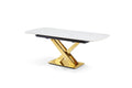 White / Gold